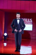 Anil Kapoor walks for Ashish Soni - grand finale at Wills day 5 on WIFW 2014 on 13th Oct 2013